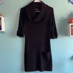 INC XL top black with silver shimmer